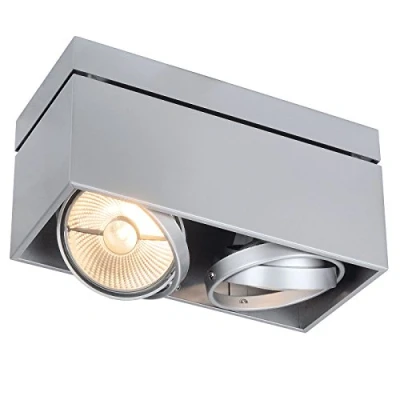 Imagen de SLV 117111 balasto electrónico para 1xT5 / (13 Foco, luz de inundación, proyector Techo, luminaria Superficie, iluminación Interior GU10 75 W Blanco