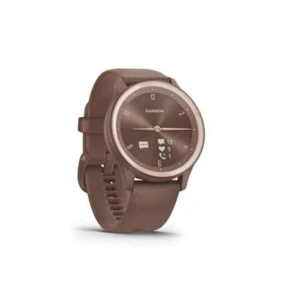 Imagen de Garmin Correa de reloj liberación rápida 20, silicona negra y hardware, (010 13021 03)