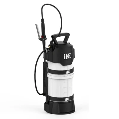 Imagen de IK e Foam Pro 12 Pulverizador de Espuma Eléctrico 3 Tipos Batevia Litio 18V Ideal para Automoción, Limpieza y Desinfección Depósito Traslúcido Manguera Reforzada 10L