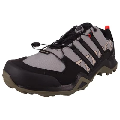 Imagen de adidas Terrex Swift R2 Gore Tex Hiking Shoes, Zapatos Bajos Que no Son de fútbol Hombre, ch Solid Grey/Core Black/Olive strata, 41 EU