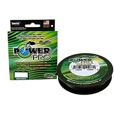 Imagen de Power Pro 21100650100E Spectra Línea de Pesca Trenzada (29,5 kg, 100 Yardas), Unisex, Multicolor, Talla única