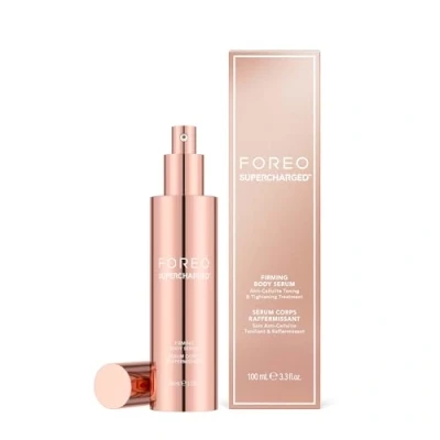 Imagen de FOREO SUPERCHARGED Sérum corporal reafirmante, 100 ml, Conductor y tonificante, Crema anticelulítica, Antiedad, 8 tipos de ácido hialurónico, Dermatológicamente testado
