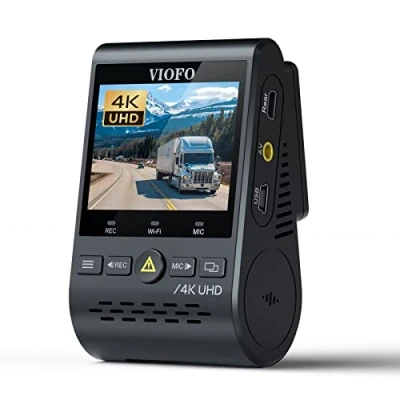 Imagen de VIOFO A129 Pro 4K Cámara de Coche Dash CAM 3840 x 2160P 8MP Sensor Wi Fi GPS Incluido, Modo Estacionamiento, Grabación Emergencia, Detección Movimiento, WDR, App Móvil, Lapso Tiempo