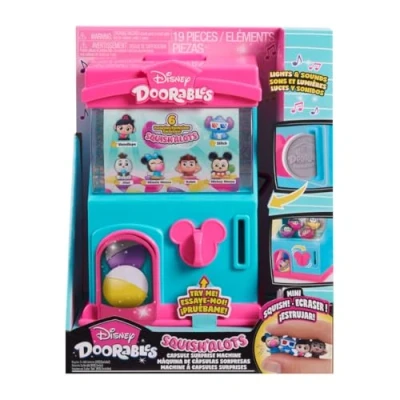 Imagen de Disney Doorables Squish’alots Squish Machine y Figuras coleccionables en Caja Sorpresa, 16 Piezas; Juguetes para niños a Partir de 5 años Just Play