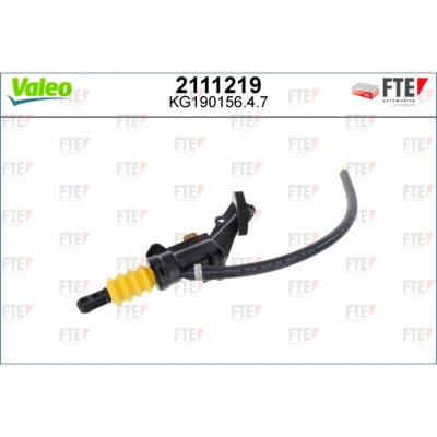 Imagen de VALEO 2111219 Cilindro Maestro de Embrague para vehíc. con volante a la izquierda sensor FORD: Transit Custom V362 Furgón, V363 Furgón