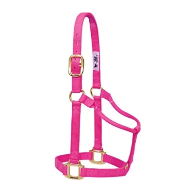 Imagen de Weaver Leather Original Cabestro no Ajustable, 35 1002 DP, Rosa Diva, Weanling/Pony