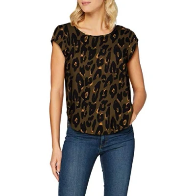 Imagen de ONLY VIC SS AOP NOOS PTM Blusa, Mujer, Talla: 42, Kalamata/stella