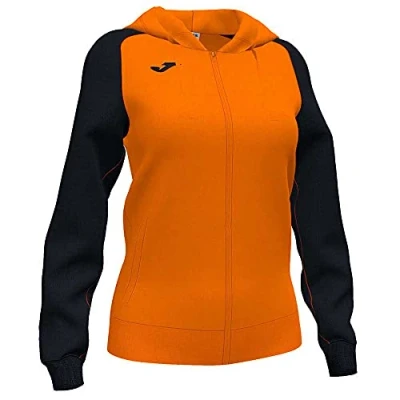 Imagen de Joma Academy Iv, Sudadera Con Capucha Mujer, Naranja negro, M