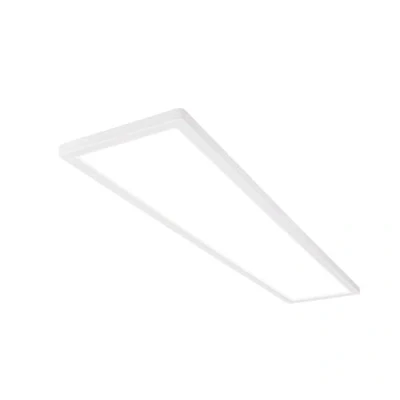 Imagen de Briloner Plafón LED, Panel Ultra Plano, Efecto Retroiluminación, Luz Blanca Neutra, 36W, 4800 Lúm, Plafon LED Techo, Luces Habitacion, Rectangular, Cocina, Luz, 98x20 cm, Blanco