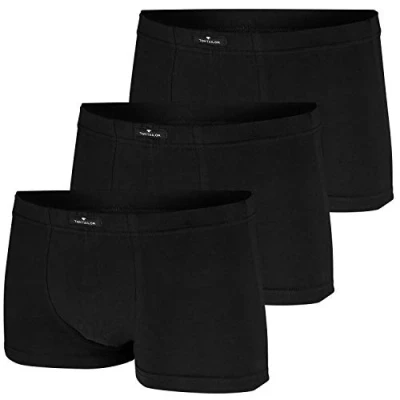 Imagen de TOM Tailor 3 PACK Culotte, Hombre, Talla: XXL, Black