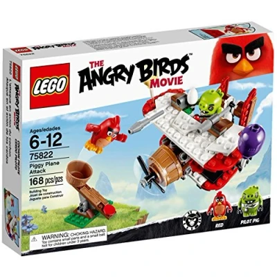 Imagen de LEGO Angry Birds 75822 Piggy Plane Attack Building Kit (168 Piece) by