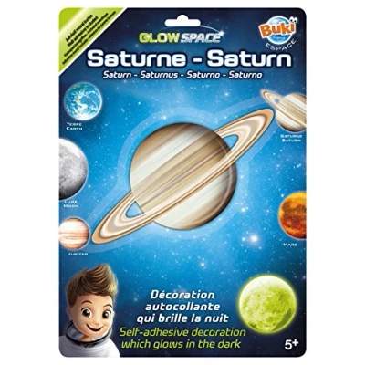 Imagen de Buki France 3DF4 Planeta fosforescente Saturno