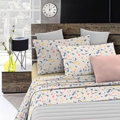 Imagen de Italian Bed Linen CL FA Background 2P Fantasy Juego de sábanas, Background, Doble, Microfibra