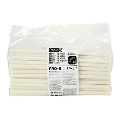 Imagen de RAPID 40302804 Cola 2.5 Kg PRO B D12x295 mm. Blanca