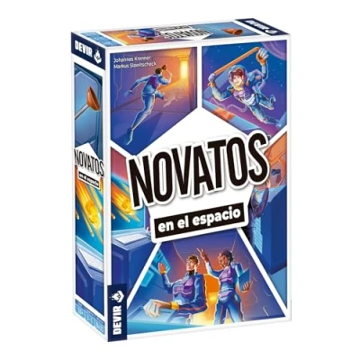 Imagen de Devir Novatos en el Espacio, Juego de Mesa con Amigos y Familiares, Cooperativo, Party, Rápido Divertido, Edad 10 Años (BGNOESP)
