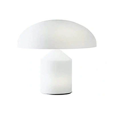 Imagen de Oluce Atollo 236 Lámpara de mesa 2x60W E14 1x25W Vidrio