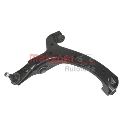 Imagen de METZGER 58079501 Barra oscilante, suspensión de ruedas con rótula suspensión/carga Eje delantero, izquierda, debajo Brazo oscilante transversal