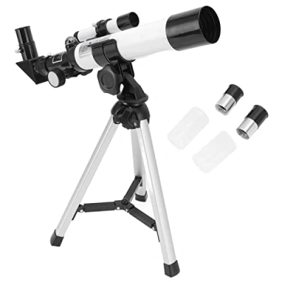 Imagen de Apertura del Telescopio de 40 Mm, Refractor Astronómico Portátil Longitud Focal 400 Profesional Astronómico, para Adultos Niños