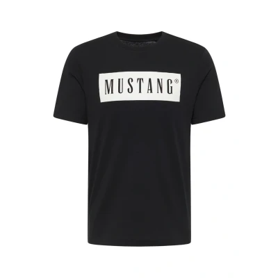 Imagen de MUSTANG Style Austin Camiseta, Negro 4142, S Hombres