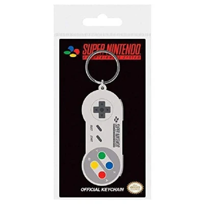 Imagen de Pyramid International Nintendo Llavero Snes Controler, Multicolor, 4 x 6 1.3 cm