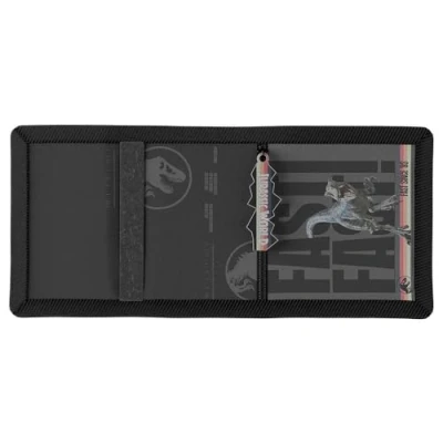Imagen de Jurassic World Billetera, Monedero, Cartera, Complementos, Color gris, Producto Oficial (CyP Brands)