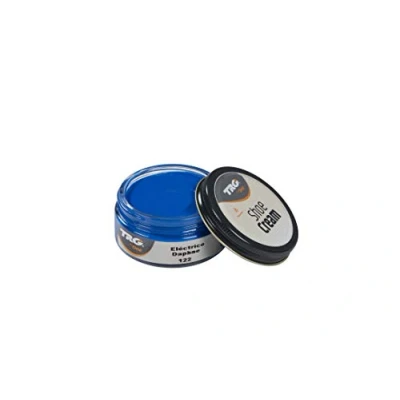 Imagen de TRG The One 122 Crema para calzado y complementos de piel sintética 50 ml, Azul (122 Daphne)