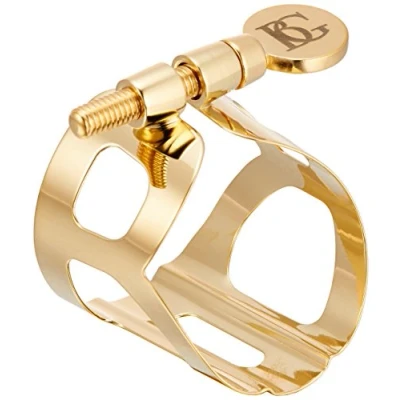 Imagen de BG Tradition ligadura bañada en oro saxo alto