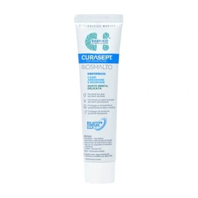 Imagen de biosmalto baby kid toothpaste 6 months years 50 ml mint