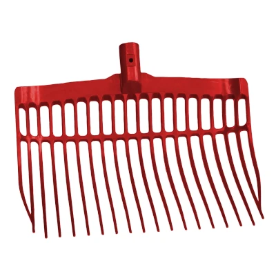 Imagen de Vplast Horquilla para estiércol de plástico sin mango. One Size Rojo