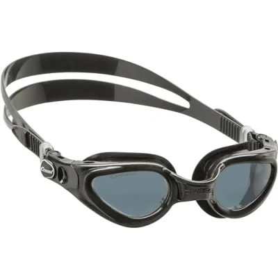 Imagen de Cressi Right Goggles Black/Frame Black Tinted Lens Gafas de Natación Antivaho, Antirrayas, Anti UV, Negro/Lentes Humo, Talla Única, Unisex