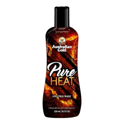 Imagen de Australian Gold Pure Heat Hot Crema Bronceadora Hormigueante, Cítrico Caliente, One size, 100 ml