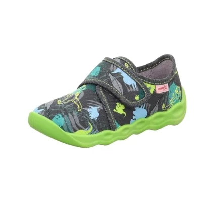 Imagen de Superfit Bubble Pantuflas grau/multicoloured para niños, Talla: 28, Grau/multi coloured Zapatos