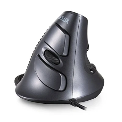 Imagen de Delux M618bu Usb Óptico 1600dpi Mano Derecha Grafito Ratón
