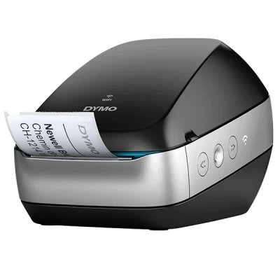 Imagen de DYMO Impresora de etiquetas negra inalámbrica LabelWriter, 71 cuatro líneas / min