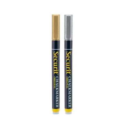 Imagen de Securit BL SMA100 V2 GDSL, Dorado, Plateado, 22.5 x 8 1.2 cm