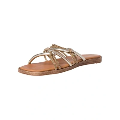 Imagen de MARCO TOZZI 2 27157 38, Sandalias Planas Mujer, Platinum Comb, 38 EU
