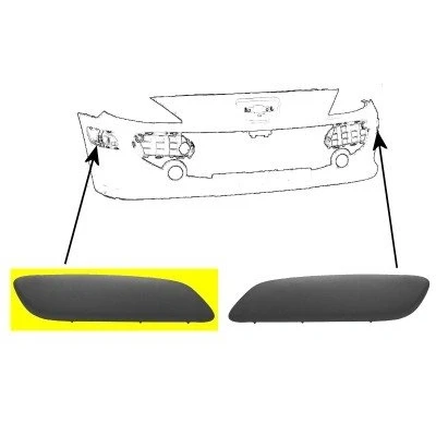 Imagen de VAN WEZEL 4041582 Cubierta, parachoques Delante, derecha PEUGEOT: 307 CC, SW