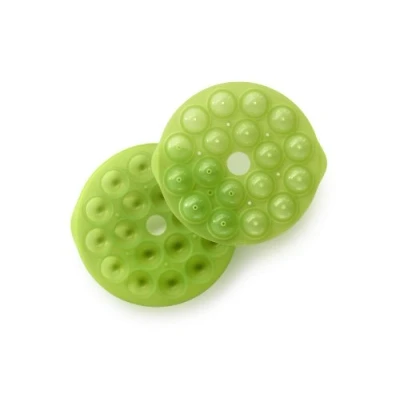 Imagen de Lékué Molde de repostería para cake pops, silicona, 18 cavidades, color verde