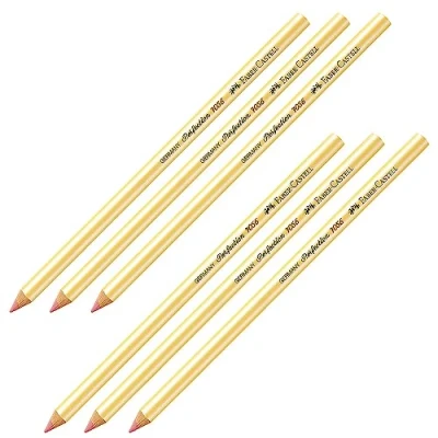 Imagen de Faber Castell 205048 Goma de borrar Perfection, para lápices y color, 6 unidades