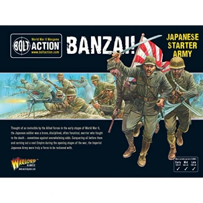Imagen de Bolt Action Warlord Games Banzai! Japanese Starter Army by