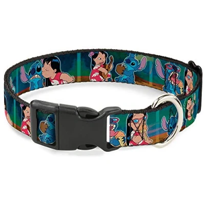 Imagen de Buckle Down Lilo y Stitch 5scene Bloques plástico Clip Collar