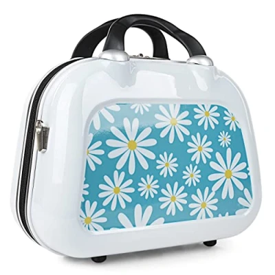 Imagen de Skpat NIZA Neceser, Talla: One Size, Blanco margaritas azul