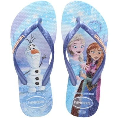 Imagen de Havaianas Princess Sandalias de dedo para niños, Talla: 23 24, Purple fantasy Zapatos