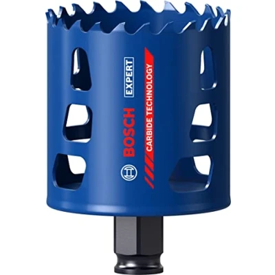 Imagen de Bosch Professional 1 x Sierras de corona Expert Tough Material, para Madera con metal, 65 mm, Accesorios Taladro impacto rotativo