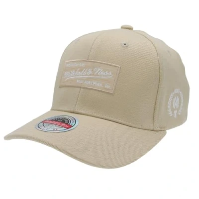 Imagen de Mitchell &amp; Ness Heather Box Logo Classic Red Snapback OB, caqui, Talla única
