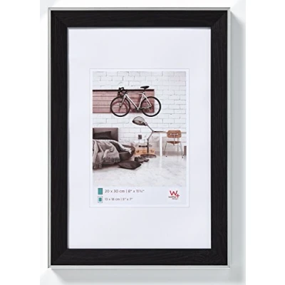 Imagen de walther design EN070B Bohemian, marco de diseño 50 x 70 cm, Negro