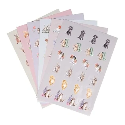 Imagen de Wrendale Country Set Pegatinas Colección 144 3cm British Wildlife