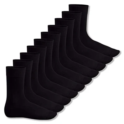Imagen de Footstar EVERYDAY! 10 pares de calcetines unisex Negro 43 46