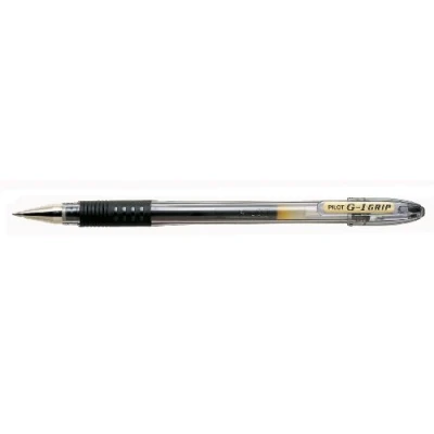 Imagen de Pilot G 1 Grip Bolígrafo de tinta gel, Negro, 0.7 mm, Caja 12