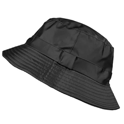 Imagen de TOUTACOO, Sombrero, Gorro para la Lluvia, Bob Aspecto Nylon (13 Polar Negro)